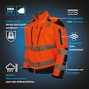 PRO FIT 981, High-visibility softshell jacket, image 2