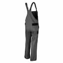 Qualitex NM-41005-3336, Image Bib Overall Medium Grey/Black, image 2