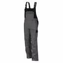 Qualitex NM-41005-3336, Image Bib Overall Medium Grey/Black, image 1