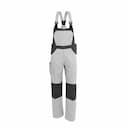 Qualitex NM-41011-3032, X-Serie Bib Overall White/Grey, image 1