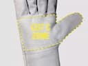 Cofra G129-DD00, Heat-Resistant Reinforced Work Gloves, White, image 3