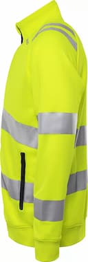 Fristads 301024-130, High Vis Sweatjacket Class 3 7863 GPSW, image 3