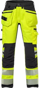 Fristads 127734-196, High Vis Craftsman Stretch Trousers Class 2 2707 PLU, image 1