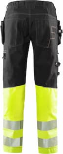 Fristads 132849-196, High Vis Craftsman Stretch Trousers Class 1 2608 FASG, image 2