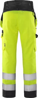 Fristads 131981-196, Green High Vis Craftsman Trousers Class 2 2641 GPLU, image 2