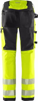 Fristads 134189-196, Green High Visibility Stretch Pants Class 2 2645 GSTP, image 2