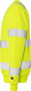 Fristads 110151-130, High Vis Sweatshirt Class 3 7446 SHV, image 3
