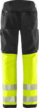 Fristads 134243-196, Green High Vis Stretch Trousers Class 1 2647 GSTP, image 2
