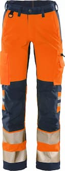 Fristads 130164-271, High Vis Stretch Trousers Class 2 2712 PLU, image 1