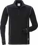 Fristads 121640-940, Flamestat Zipper-T-Shirt Langarm 7029 MOF, image 1