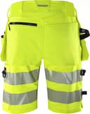 Fristads 134191-196, Green High Vis Craftsman Stretch Shorts Class 2 2646 GSTP, image 2