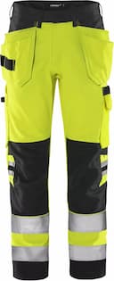 Fristads 131981-196, Green High Vis Craftsman Trousers Class 2 2641 GPLU, image 1