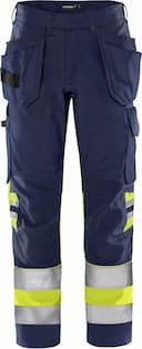Fristads 131975-171, Green High Vis Handwerkerhose Klasse 1 2640 GPLU, image 1