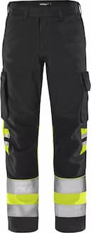 Fristads 134271-196, Green High Vis Trousers Class 1 2668 GPLU, image 1