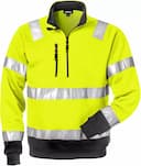 Fristads 100134-196, High Vis Zipper-Sweatshirt Klasse 3 728 SHV, image 1