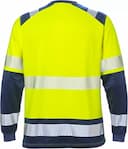 Fristads 129514-171, High Vis T-Shirt Long Sleeve, Class 2 7457 THV, image 2