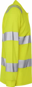 Fristads 301260-130, High Vis Long Sleeve Polo Shirt Class 3 7864 GPST, image 4