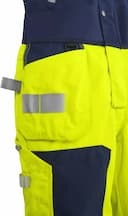 Fristads 101018-171, High Vis Craftsmen's Bib Overall Class 2 1014 PLU, image 3