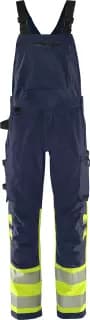 Fristads 134244-171, Green High Vis Stretch Bib Overall Class 1 1032 GSTP, image 1