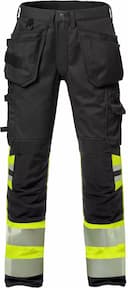 Fristads 127732-196, High Vis Craftsman Stretch Trousers Class 1 2706 PLU, image 1