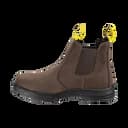 Safety Jogger JACKMAN-DBN, JACKMAN Sicherheitsschuhe, dunkelbraun, S3, image 2