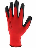 Singer Safety PER73LAT, Strukturierte Latex-Handschuhe, Rot/Schwarz, image 3