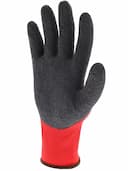 Singer Safety PER73LAT, Strukturierte Latex-Handschuhe, Rot/Schwarz, image 2