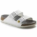 Birkenstock 89418, Arizona ESD BF Narrow Occupational Sandals, White, image 1