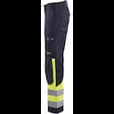 Blåkläder 148815128933, Multinorm Work Pants, Navy Blue/Yellow, image 3