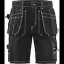 Blåkläder 153413709900, Craftsman Shorts, Black, image 1