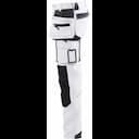 Blåkläder 107916451098, 4-Wege-Stretch Malerhose, Weiß/Dunkelgrau, image 2