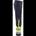 Blåkläder 148815128933, Multinorm Work Pants, Navy Blue/Yellow, image 2