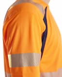 Blåkläder 339710135389, High Vis UV Schutz T-Shirt, Orange/Marineblau, image 6