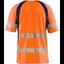 Blåkläder 339710135389, High Vis UV Schutz T-Shirt, Orange/Marineblau, image 4