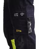 Blåkläder 148815128933, Multinorm Work Pants, Navy Blue/Yellow, image 6