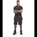 Blåkläder 153413709900, Craftsman Shorts, Black, image 5