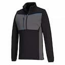Portwest T755BKR, WX3 Half Zip Tech Fleece, Black, image 4