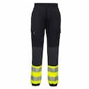 Portwest KX341KYR, PW3 Hi-Vis Flexi Class 1 Jogger, Black/Yellow, image 1