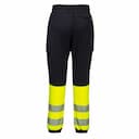 Portwest KX341KYR, PW3 Hi-Vis Flexi Class 1 Jogger, Black/Yellow, image 2