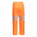 Portwest RT31ORR, Warnschutz-Regenverkehrshose, Orange, image 2