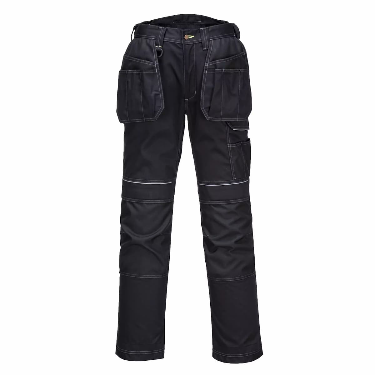 Portwest T602BKR, PW3 Holster Work Trousers, Black, image 1