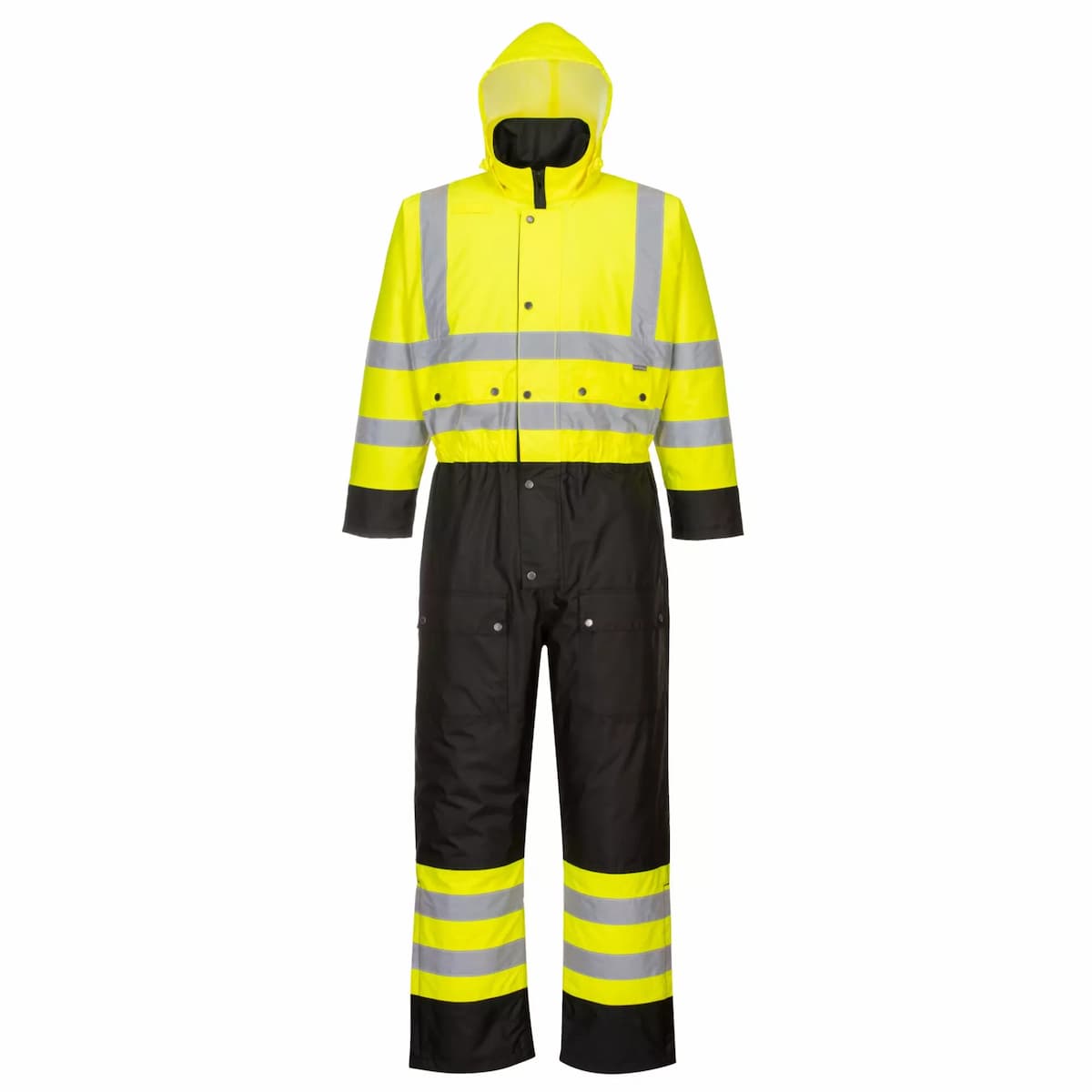 Portwest S485YBR, Huomio kontrasti talvihaalari, keltainen/musta, image 1