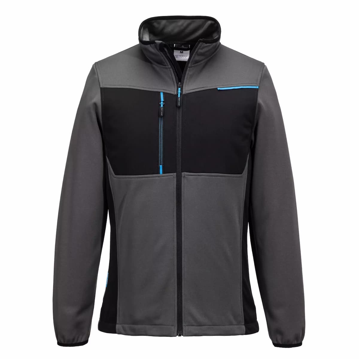 Portwest T756MGR, WX3 Full Zip Tech Fleece, Metal Grey, image 1