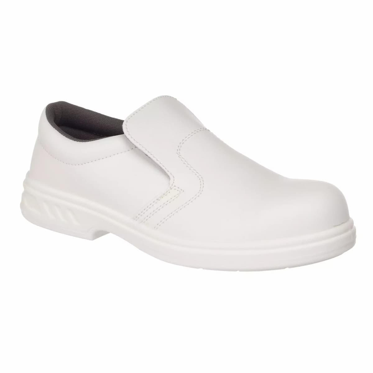 Portwest FW81WHR, Steelite Slip On Safety Shoe S2 FO SR, White, image 1