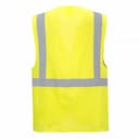 Portwest S476YER, Berlin Hi-Vis Executive Vest, Yellow, image 3