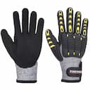 Portwest A722G8R, Anti Impact Cut Resistant Glove, Grey/Black, image 3