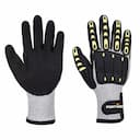 Portwest A729G8R, Anti Impact Cut Resistant Thermal Glove, Grey/Black, image 3