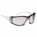 Portwest PS32MIR, Wrap Around Plus Safety Glasses, Silver, image 2
