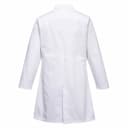 Portwest 2202WHR, Food Industry Men's 1 Pocket Coat, White, image 2