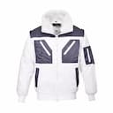 Portwest PJ20WHR, Two Tone Pilot Jacket, White, image 1